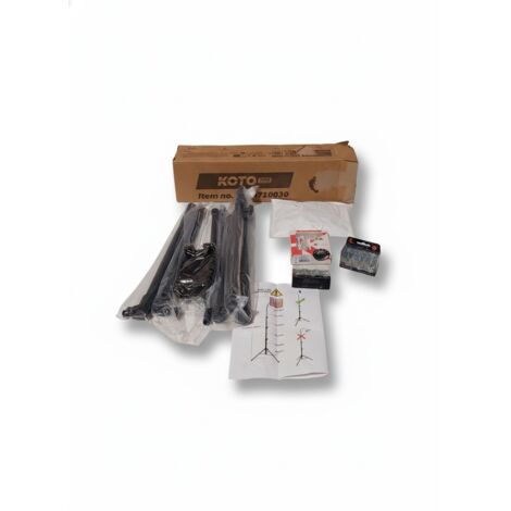 Lot de 4 - KOTO - Support trépied tablette et smartphone - Hauteur 160cm - Avec ailettes Target et L-Style - Idéal scoring fléchettes - Voir photos (1/4)