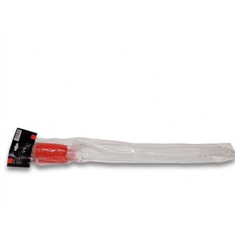 OUTIL L - Pompe siphon manuelle - 55 cm - KA0124 - Plastique - À soufflet - Tubes transparents pour contrôle du flux - Voir photos pour détails
