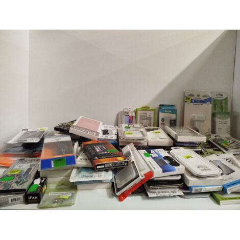 Lot de plusieurs articles - APPLE HAMA BIGBEN - Accessoires smartphones et connectique - Protections 9H et câbles - Neufs sous emballage - Voir photos (1/5)