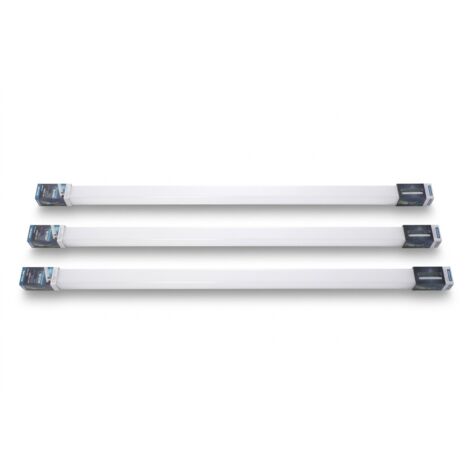 Lot de 3 x MEGAMAN Réglette LED Étanche DINO 2 53W 6500lm 4000K IP66 IK08 Long 1623mm - Durée 50000h - Éclairage Instantané - Produit Neuf (1/5)
