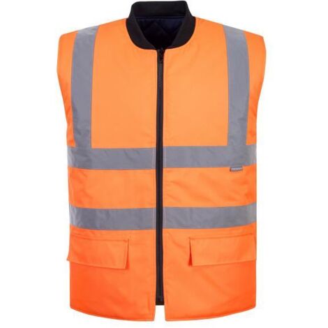 PORTWEST - Hi-Vis Bodywarmer - S469 - Taille XL - Orange Fluorescent - Haute Visibilité et Protection PU - Neuf - Voir photos (1/5)