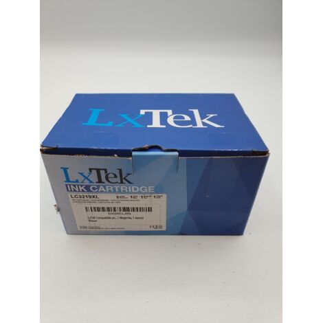 Lot de 5 - LXTEK - Cartouches d'encre - LC3219XL - Haute capacité - Pack CMJN + 1 Noir - Date 2021 - Voir photos (1/5)