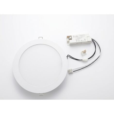 ILMAS - LED Downlight encastrable - 23W - 3000K - Diamètre 230mm - Driver inclus - Voir photos (1/4)