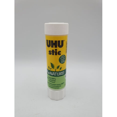 UHU-Bâton de colle stic ReNATURE-40g-Sans solvant-Tube 58% végétal-Voir photos (1/5)