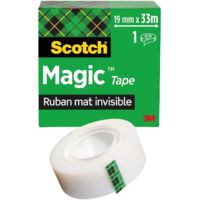 Scotch Magic Tape Ruban Adhésif Transparent 19mm