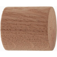 Embouts de tringle à rideau en bois naturel D28 – Finition élégante pour tringles de diamètre 28mm – Pour décoration intérieure – Ateliers 28