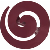 2 Pinces Spirale - Prune