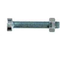 Boulons Tête Cylindrique Acier Zingué 5x20 - Fixation Robuste