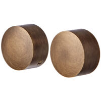 Embouts Rideaux Bronze Ateliers 28 (Lot de 2)