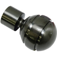 Embouts Rideaux Gardinia Chicago - Titanium