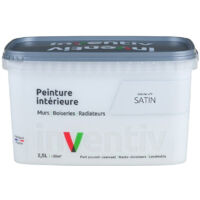 Peinture intérieure satinée INVENTIV Gris fer 7 - 2,5L