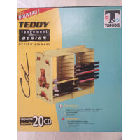 Range CD Teddy Design Element - 20 CD - Bois - Enfants
