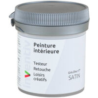 Testeur Peinture Intérieure Satin Gris Zinc 7 - INVENTIV