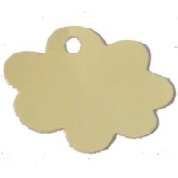 DIGE n27qe12/79 - 50 étiquettes nuage couleur ivoire