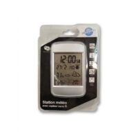 PRODELECT+ - Station météo avec capteur sans fil - Portée 30m et IP44 - Suivi température et hygrométrie - Voir photos