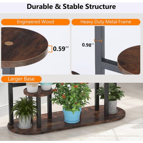 KADAX Vaso Da Fiori Vaso Da Fiori 38 Cm Copertura Per Piante Supporto - Foto 13