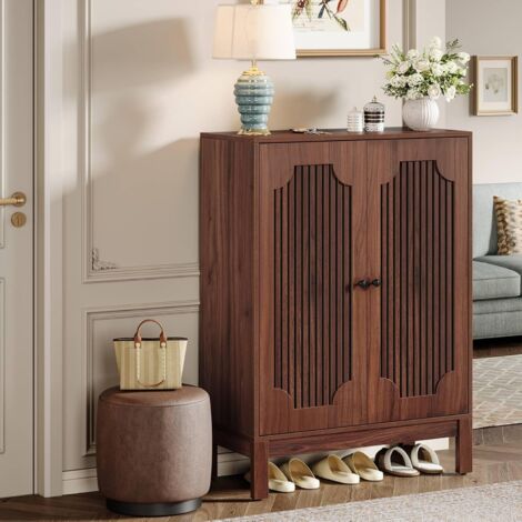 Scarpiera Da Parete In Metallo Nero 6 Paia, Organizer Rettangolare Per Ingresso E Armadio, 66x20x30 Cm - 5