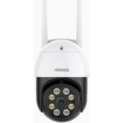 Annke – Caméra de surveillance WiFi extérieure 4MP – Vision nocturne couleur jusqu'à 20m – Audio bidirectionnel – Détection humaine – Angle 350° (1/5)