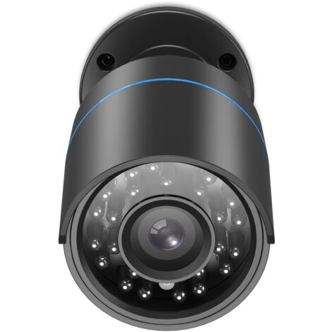 Sannce – Caméra de surveillance 1080p – Vision nocturne 30m – IP66 étanche – Compatible AHD/TVI/CVI/CVBS – Installation facile