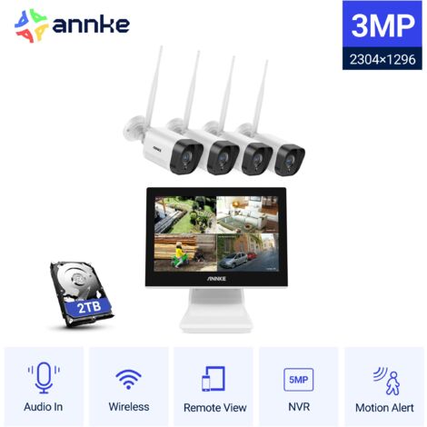 Caméra Surveillance Sunivision HD-IP Wifi 4G GSM – 2.0 Mégapixels – Infrarouge – Neuve