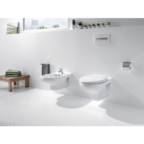 Cuvette suspendue avec sortie horizontale VICTORIA - ROCA Couleur : Blanc