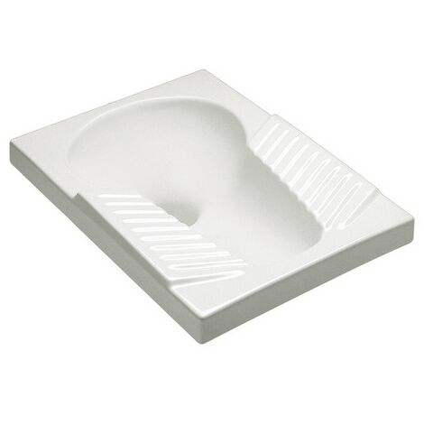 Roca – Plaque turque orientale – Sanitaire en céramique – Sortie verticale – Installation encastrée ou comptoir – Dimensions 450x600x210mm