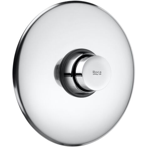 Roca – Robinet temporisé encastré pour urinoir – Système Evershine – Anti-vandalisme – Débit 6 L/min – Installation murale