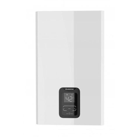 Ariston Group – Chauffe-eau instantané gaz 11L – Faible émission de NOx – Allumage électronique – Modulation thermostatique – Design compact moderne