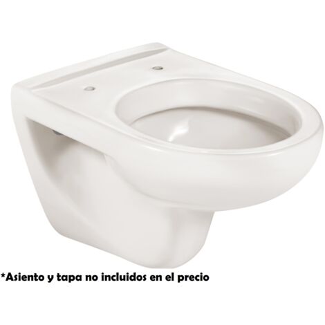 Roca Ona WC suspendu, version courte avec abattant WC, blanc Roca Ona WC suspendu, version courte avec abattant WC, blanc