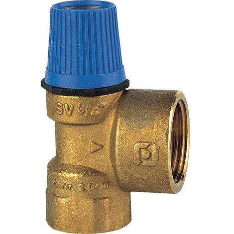 Watts – Soupape de sécurité sanitaire 15X21 – Pression max 7 bars – Raccords femelle-femelle en laiton – Régulation pression plomberie