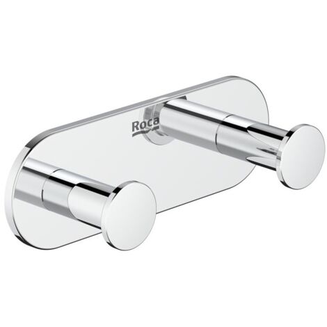 ROUND HOTELS - ROCA Cintre double Couleur : Chrome (1/2)