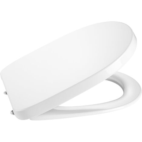ROCA A801B2000B DEBBA ROUND Tapa Asiento WC Caída Normal Blanco - ref: A801B2000B (1/3)