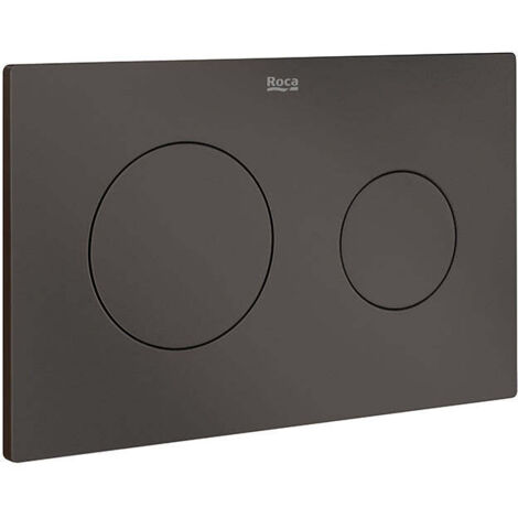 Plaque d'actionnement avec double affleurement (mat) PL10 DUAL (ONE) - ROCA Couleur : Marron (1/2)