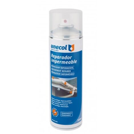 Fischer – Spray réparateur transparent imperméable 500 ml – Scellant haute performance pour maçonnerie, bois et asphalte – Résistant à l'eau et à la rouille