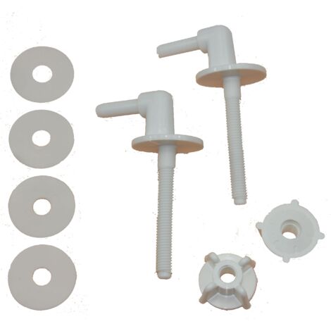 Charnières De Siège WC Amovibles ROCA AI0002100R - Pour Modèles Dame Senso Et Giralda - 2 Pièces Argent, Neuves