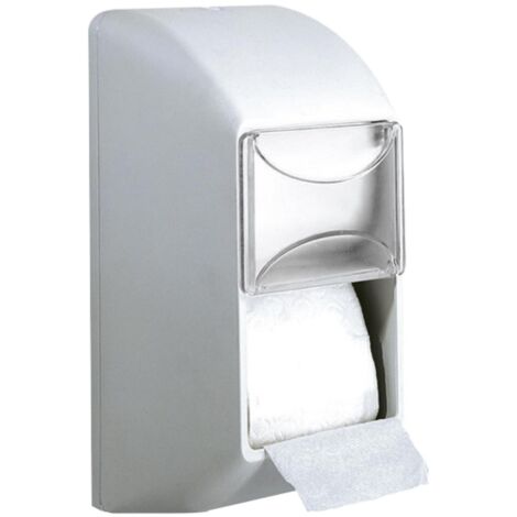 Porte-papier hygiénique vertical blanc SUPERFICIE - NOFER (1/2)