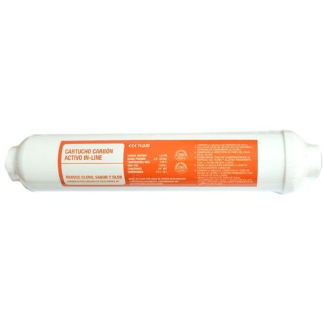 Cartouches de remplacement GENIUS et BWT GENIUS - ATH Modèle : GAC In-Line 2 "x10" Active Carbon Cartridge NSF QF (1/2)
