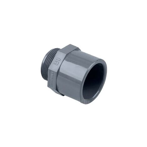 TERMINAL MÂLE EN PVC - HIDROTEN Dimensions : Ø90mm x 3".