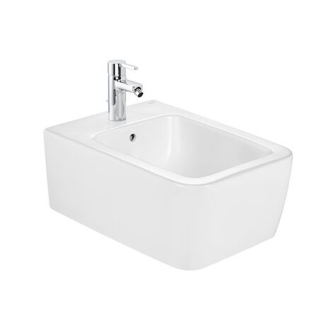 Roca Inspira - Bidet suspendu, avec trop-plein, trou pour robinetterie, blanc A357535000 (1/5)