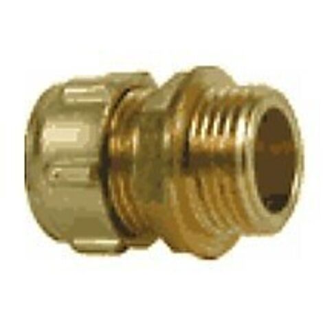 Manchon fileté cylindrique M Conex Compression - Conex Bänninger Dimensions : Ø18mm x 1/2" x 1/2 (1/4)