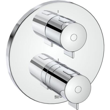 Robinet thermostatique encastré bain-douche (2 voies) T-500 - ROCA (1/2)