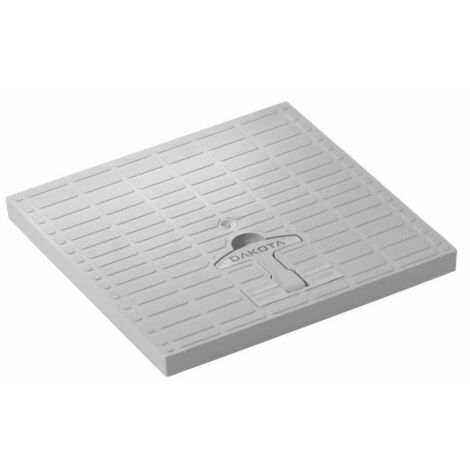 Dakota – Couvercle avec poignée 300x300 mm – Fabriqué en polypropylène résistant – Poignée remplaçable pour usage prolongé