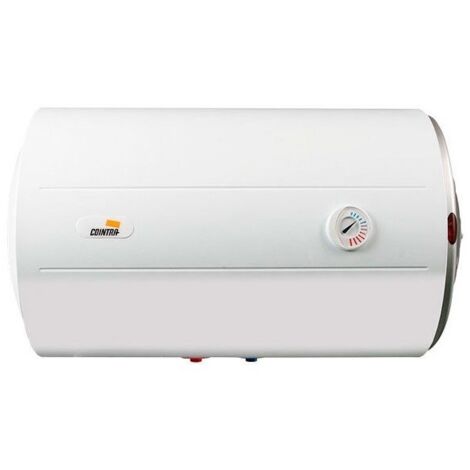 Chauffe-eau électrique horizontal 150 L – Thermostat externe réglable – Corps de chauffe blindé – Installation facile avec accessoires – Cointra