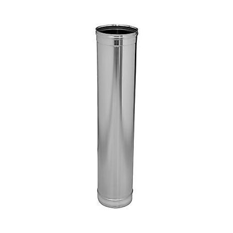 Module droit pour cheminée murale SW - DINAK Dimensions : Ø150x430 mm