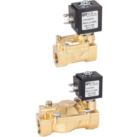 Electrovannes 2 voies à action indirecte fermée - GENEBRE Dimensions : 1.1/4".