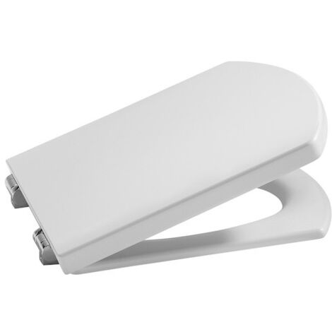 Abattant et couvercle de toilette compact HALL avec chute amortie