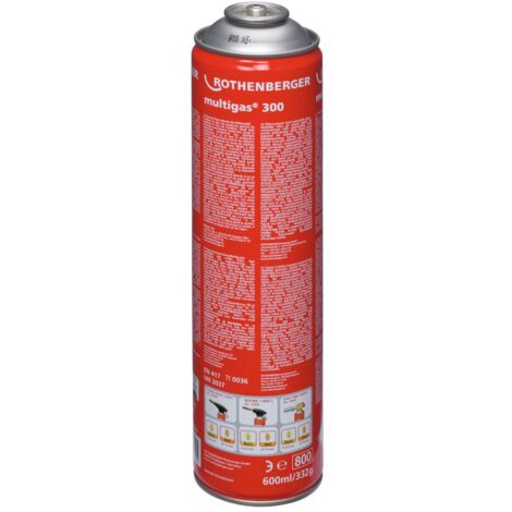 Cartouche de soudage Multigas 300, 7/16" EU - ROTHENBERGER (1/2)