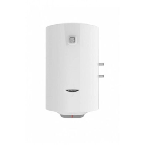 Ariston Group – Chaudière électrique 80 L – Installation verticale – Serpentin d'échange de chaleur – Technologie WaterPlus pour 16% d'eau chaude en plus - PRO 1 R VTD