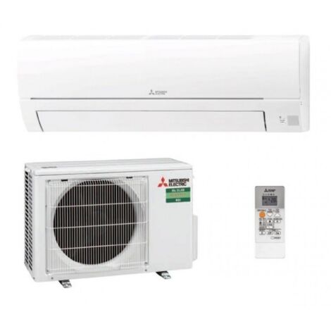 Mitsubishi Electric – Climatiseur réversible 5,0 kW – Efficacité A++ – Niveau sonore 21 dB – Technologie R32 pour économies d'énergie – Installation facile - MSZ-HR50VF