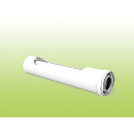 Conduit de fumée coaxial 60/100 mm 610500MHP15 – Polypropylène et aluminium – Accessoire évacuation fumées et gaz – FIG